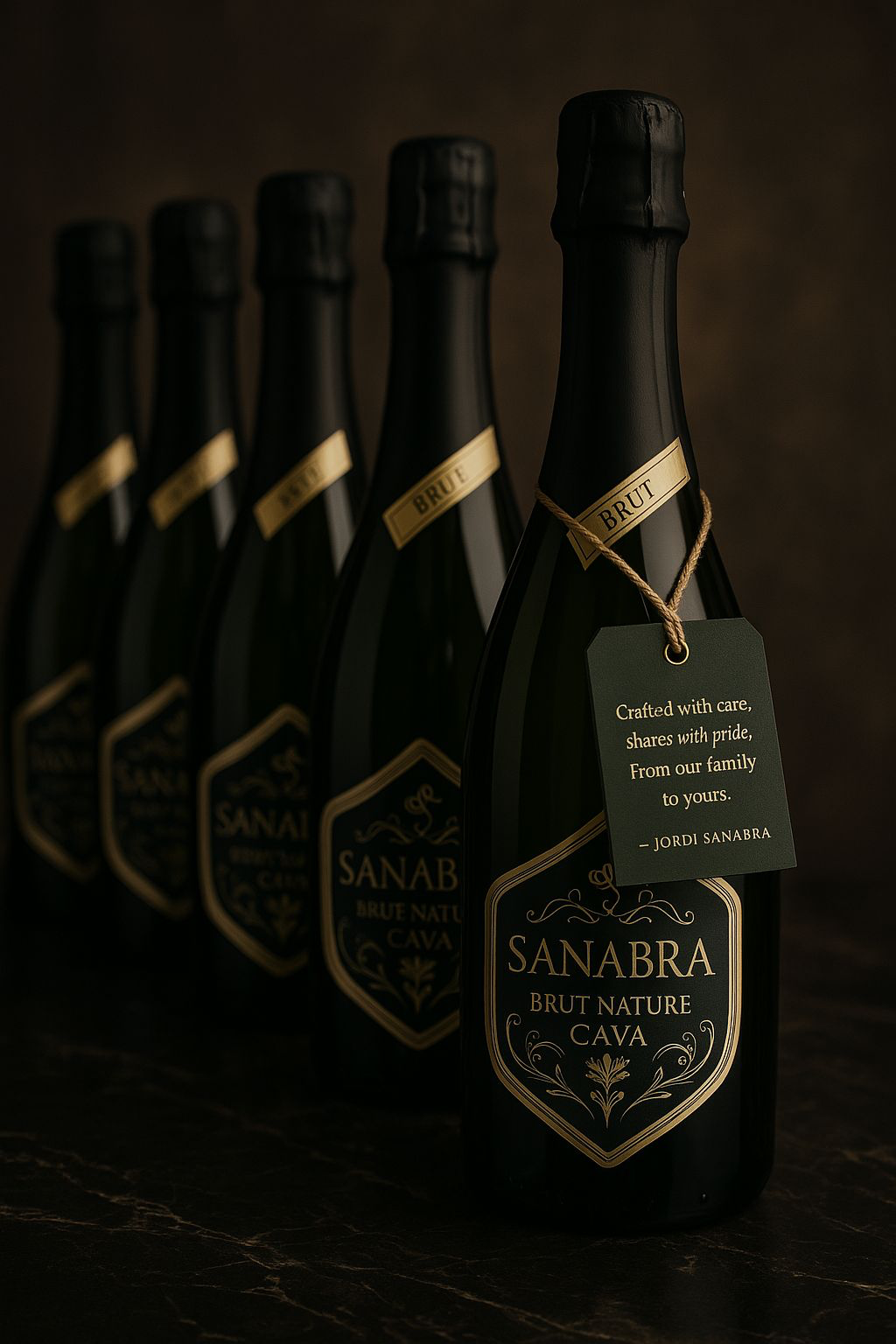 SANABRA Cava Bottles